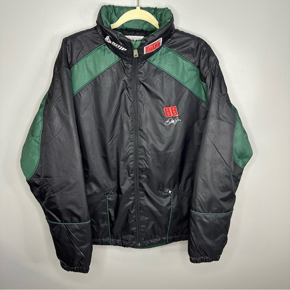 Chase NASCAR Dale Earnhardt #88 Amp/National Guard Full Zip Jacket Size Large